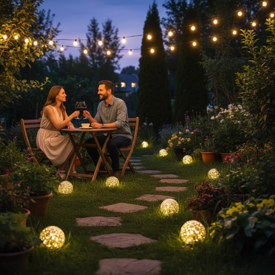 LuminaraBeam | Luxuriöse & moderne runde Gartenlampe