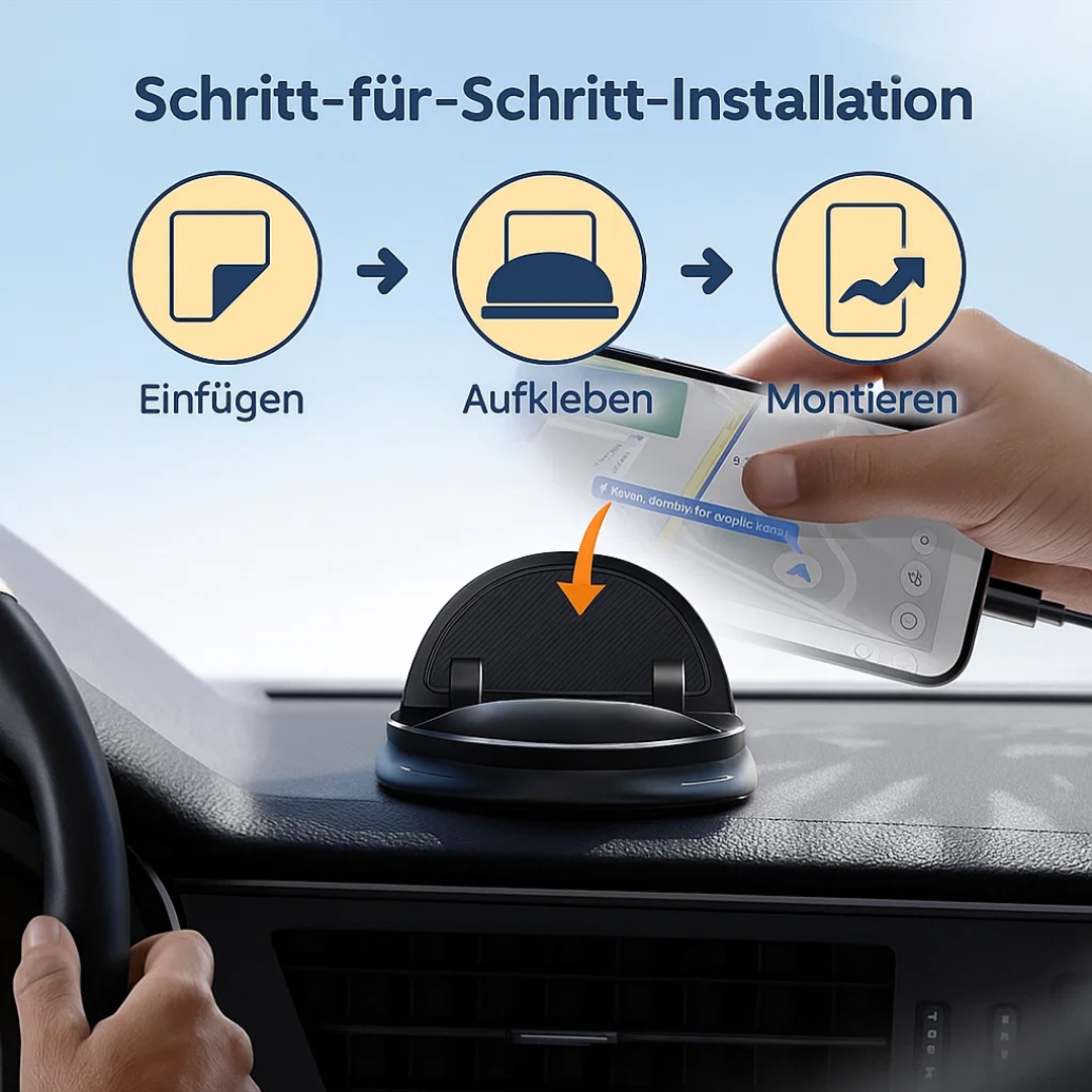 360°RotateX | Drehbare Telefonhalterung für das Auto