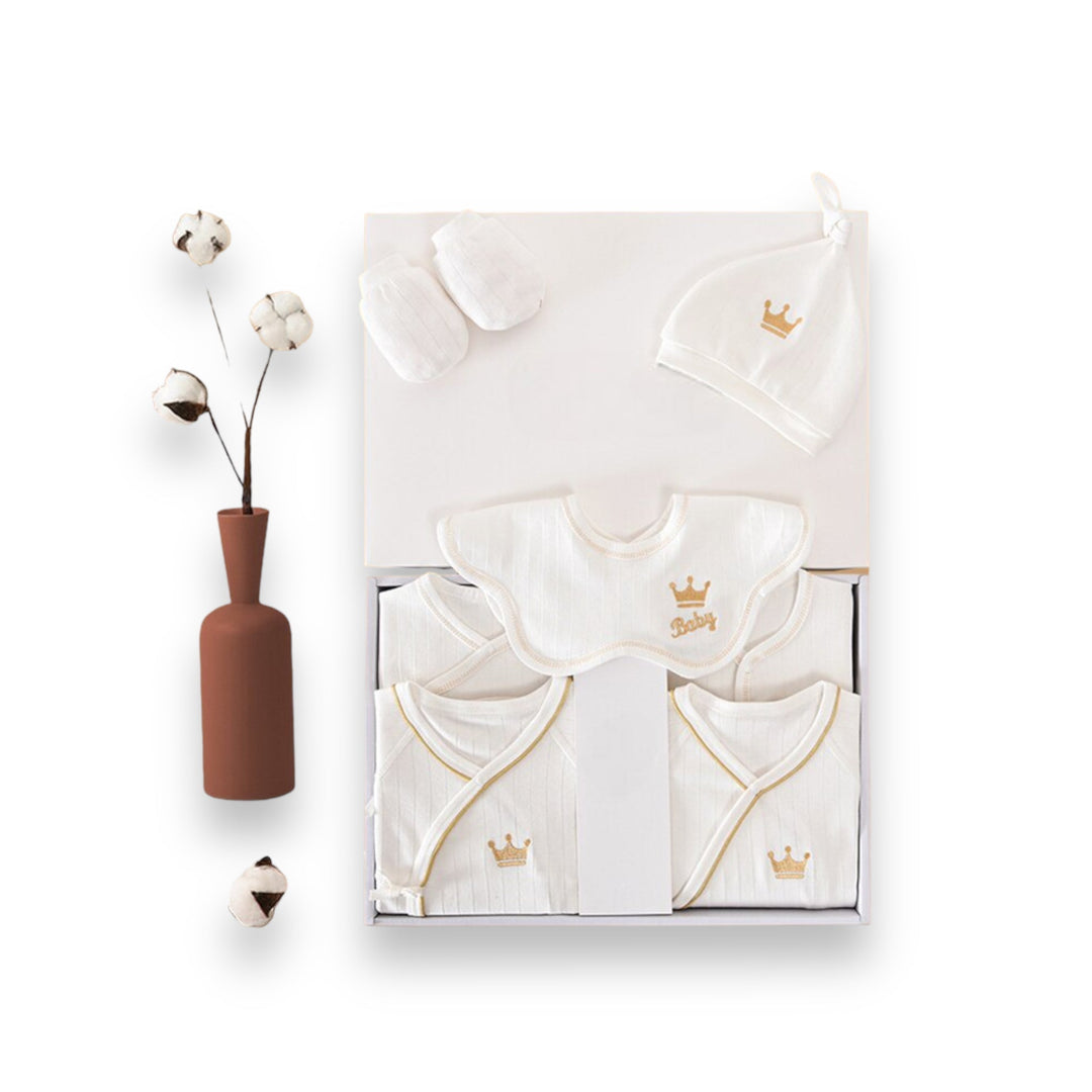 BabyBliss | Luxus Geschenkbox für Neugeborene – Weich & Komplett