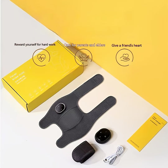 ThermaFlex | Heizbandage – 3-in-1 Wärme & Vibration für Knie, Schulter, Ellbogen