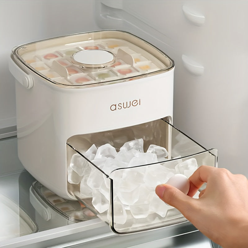IceLuxe | Kompakte Eislagerschachtel – Platzsparendes Gefrierdesign