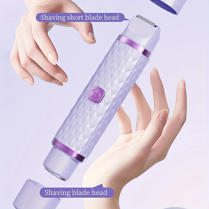GlamTrim | Damenrasierer - Kabellose Präzision für Gesicht, Bikini & Beine