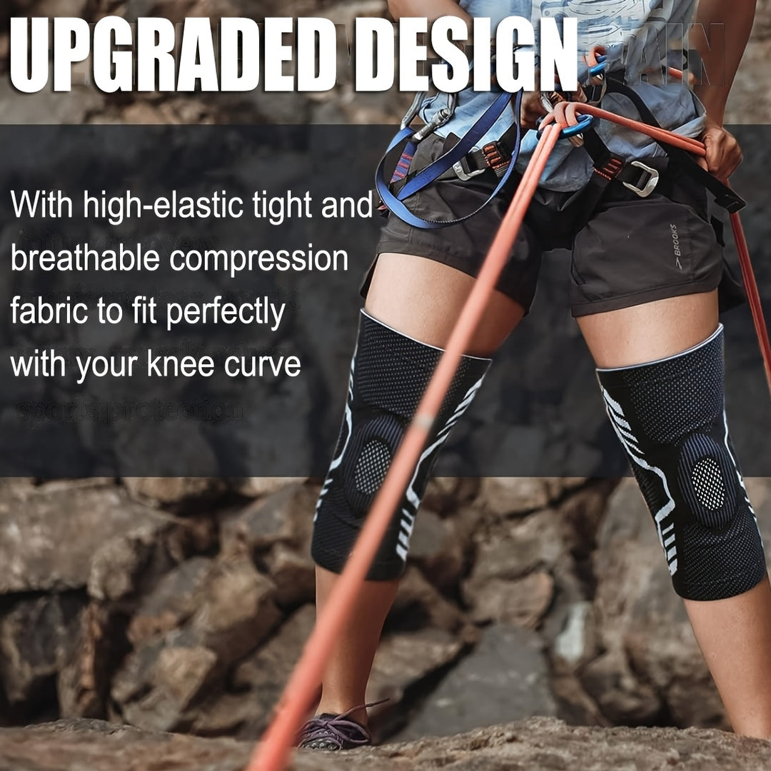 OrthoShield | Kniebandage – Kompressionsstütze mit Patella-Stabilisator