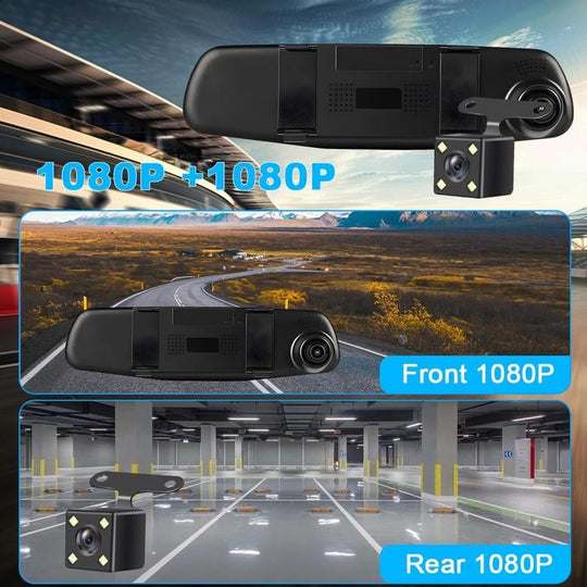 RoadScope | 140° Weitwinkel mit gestochen scharfer Rücksicht