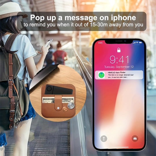 SafeTrace | Karten-Tracker – Ultra-Slim & Wiederaufladbar