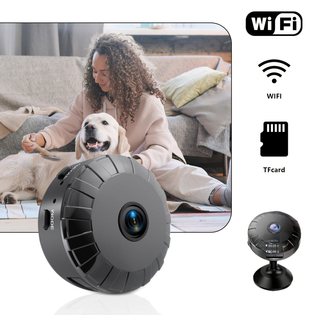 CamTrack | Mini-Wi-Fi-Kamera – Tragbar & Wiederaufladbar