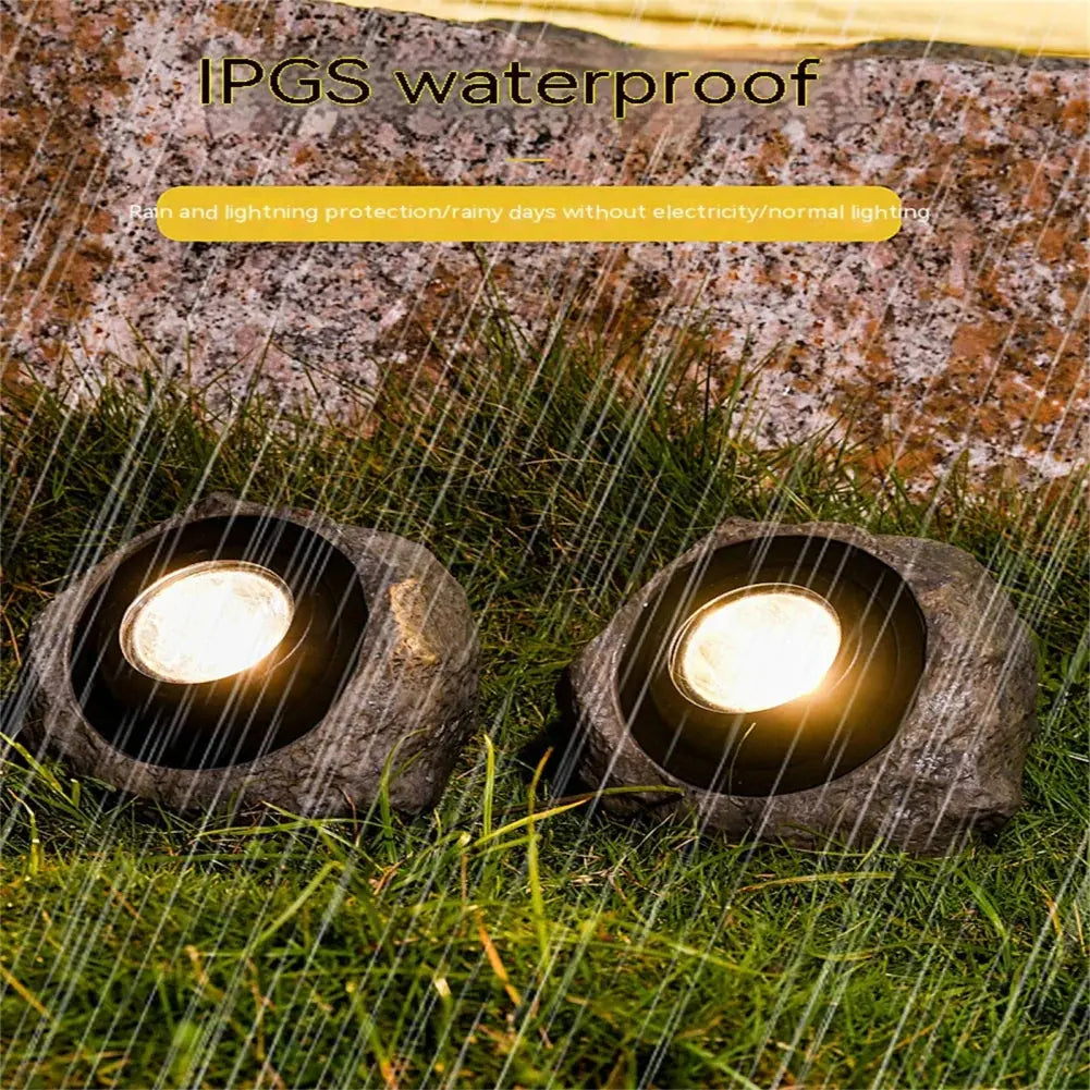 SolarStone | Natürlich wirkendes Gartenlicht im Steinlook