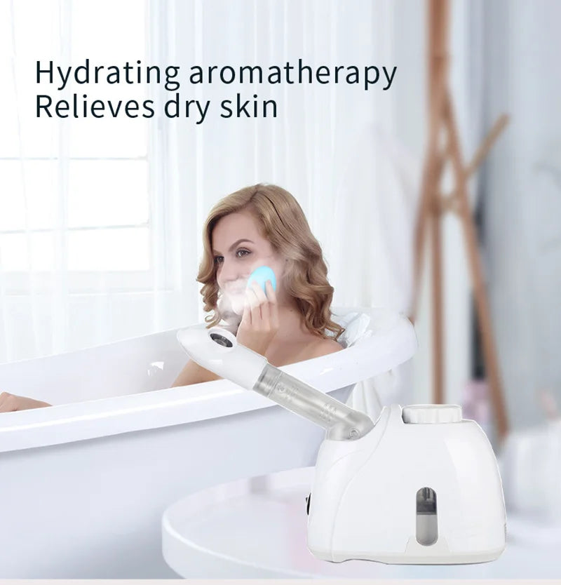 VapoGlow | Ozon-Gesichtsdampfer für Tiefenreinigung & Spa-Feeling
