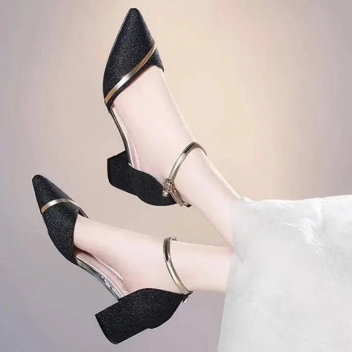Addison | Elegante Sandalen mit Blockabsatz | Damen5