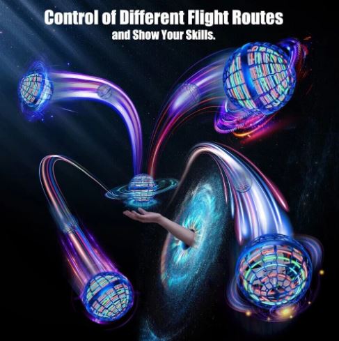 AeroGlobe | Schwebender LED-Fidget-Spinner4