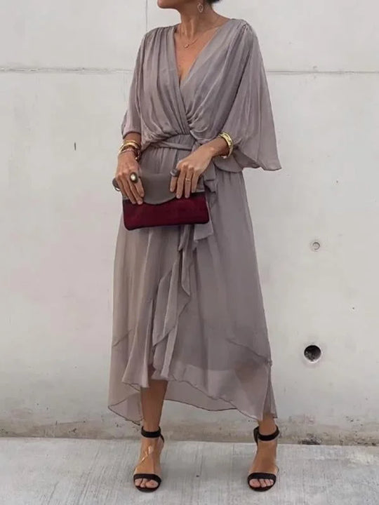 Alena | Damen Elegante luftigekleid |Maxi4