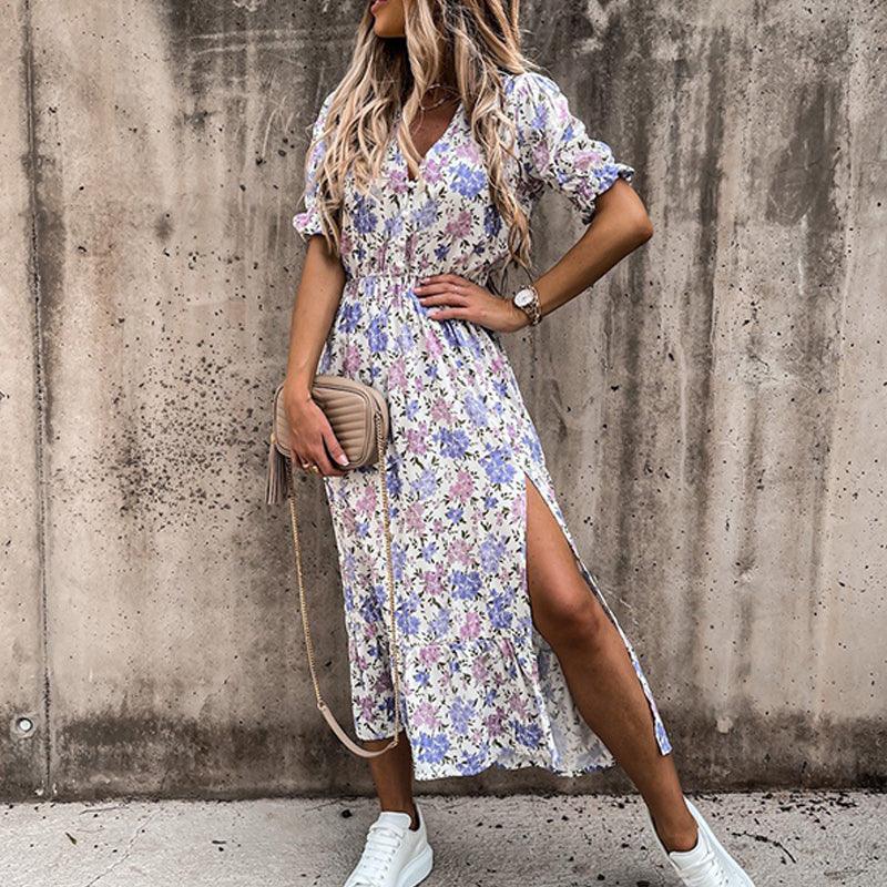 Anni | Damen Luftige Abendkleid | Maxi6