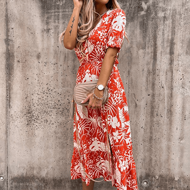 Anni | Damen Luftige Abendkleid | Maxi8