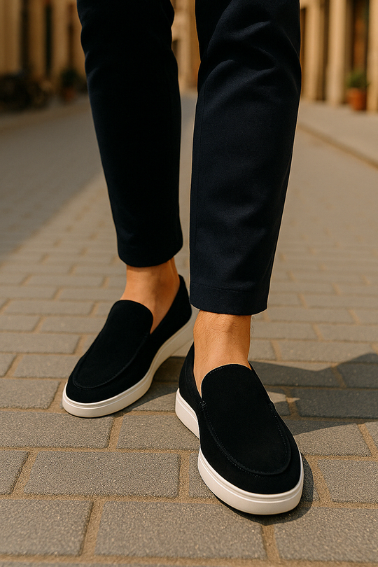 Giovanni | Herren Slipper – Elegante Wildleder Mokassins für Stilbewusste 3