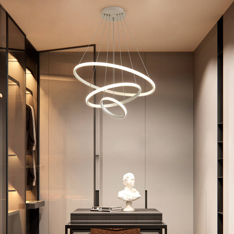 HaloForm | Elegante LED-Deckenleuchte mit 3 Ringen