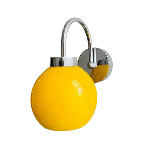 AuraBall | Elegante kugelförmige Wandleuchte4