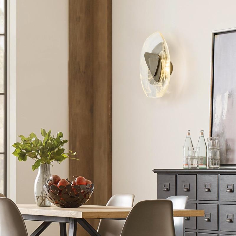 AuraGlass | Moderne Kunstglas-Wandleuchte2