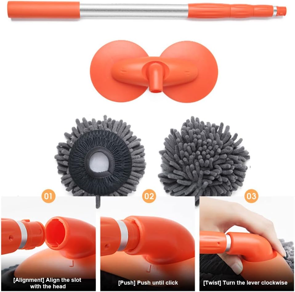 AutoBrush | Teleskopische Waschbürste für Fahrzeuge10