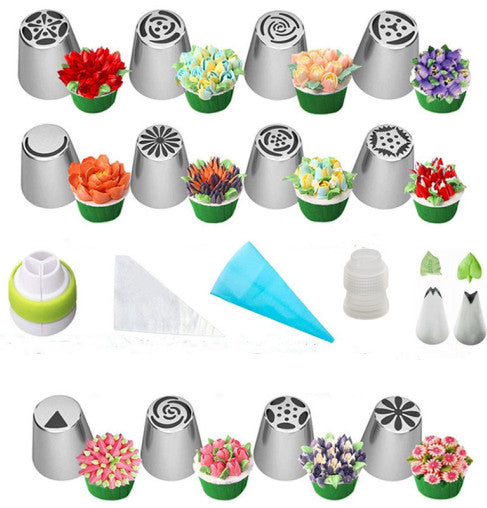 BakeBloom | Tulpentüllen Set – Für Kreative Tortendekorationen