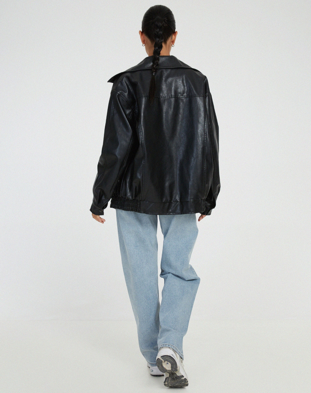 Trendige PU-Lederjacke Damen – Stilvolle Jacke für Bequemen Tragekomfort-6