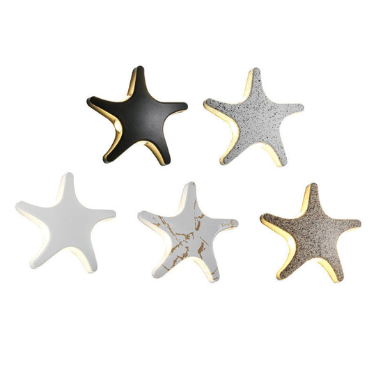 StarShell | Kreative LED-Wandleuchte für Außenbereiche