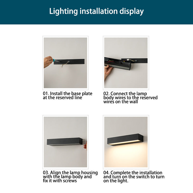 LumiFence | Minimalistische LED-Leuchte für Garten & Zaun