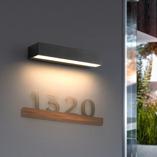 LumiFence | Minimalistische LED-Leuchte für Garten & Zaun