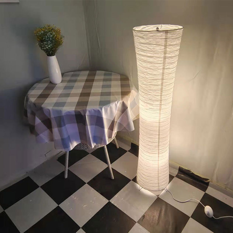 SomaGlow | Design-Stehleuchte aus Papier für Wohnzimmer