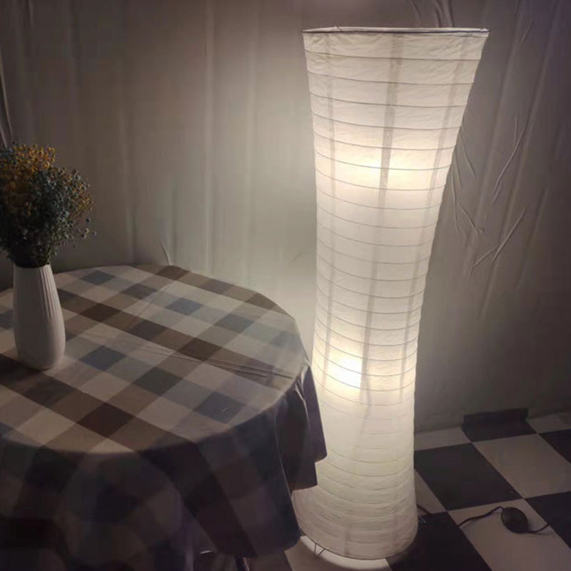 SomaGlow | Design-Stehleuchte aus Papier für Wohnzimmer