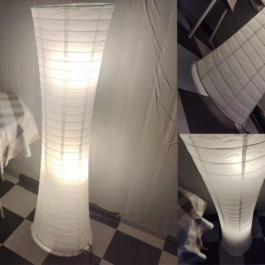 SomaGlow | Design-Stehleuchte aus Papier für Wohnzimmer