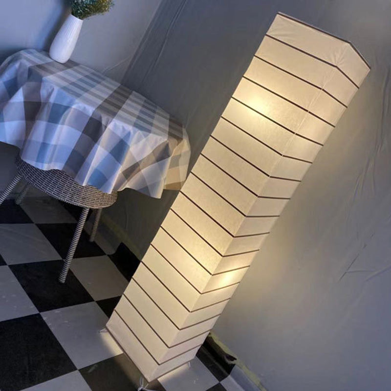 SomaGlow | Design-Stehleuchte aus Papier für Wohnzimmer