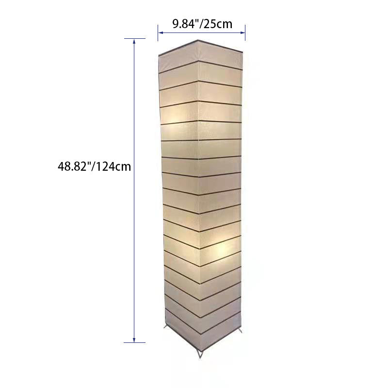 SomaGlow | Design-Stehleuchte aus Papier für Wohnzimmer