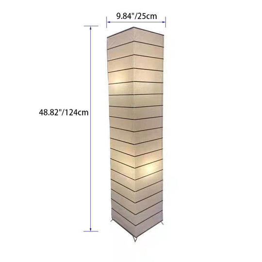 SomaGlow | Design-Stehleuchte aus Papier für Wohnzimmer