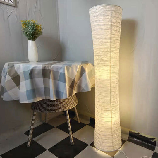 SomaGlow | Design-Stehleuchte aus Papier für Wohnzimmer