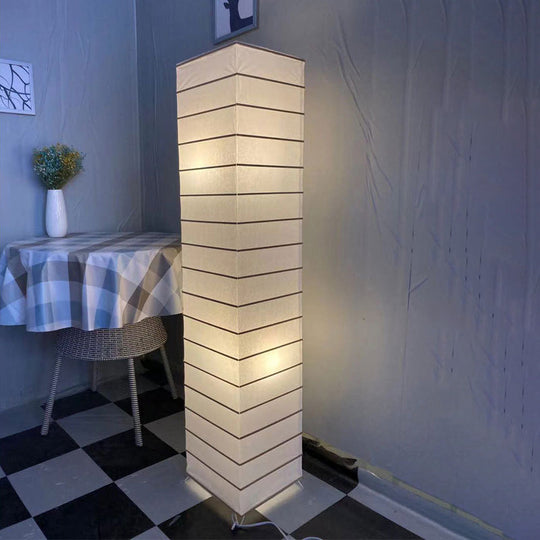 SomaGlow | Design-Stehleuchte aus Papier für Wohnzimmer