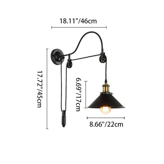 UrbanPulley | Verstellbare Leuchte im Industrie-Stil
