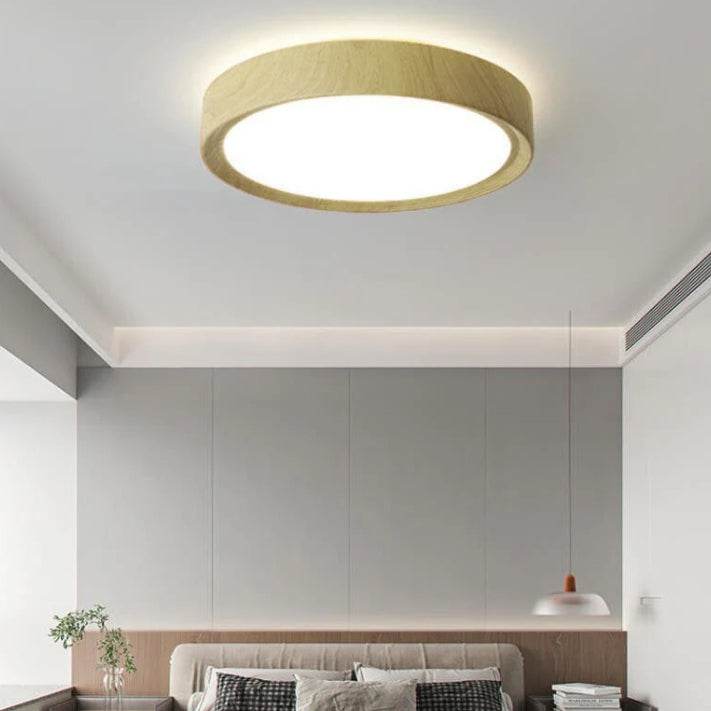SereniWood | Dimmbares Holzdesign-Licht mit 3600lm Power