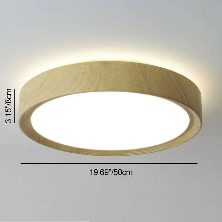 SereniWood | Dimmbares Holzdesign-Licht mit 3600lm Power