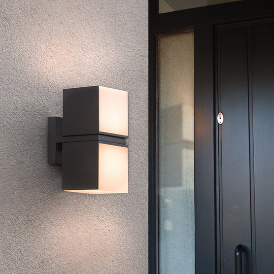 BoxGlow | Elegante Geometrische Wandleuchte