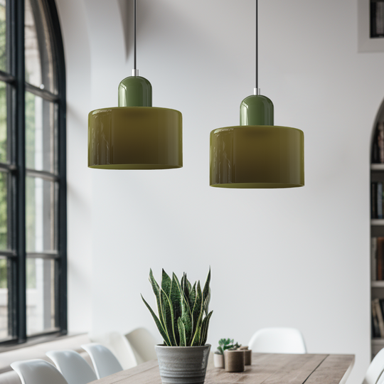 ArcadeLight | Künstlerische Glaslampe im Bauhaus-Stil