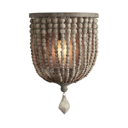 BeadShade | Handgefertigte Perlen-Wandleuchte6