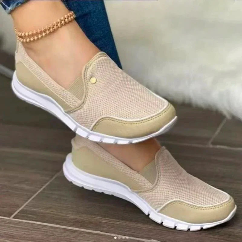 Variant image for Damen Sneakers - Orthopädische Slip-On-Schuhe mit 3-Bogen-Stütze und Rutschfester Sohle-1