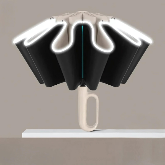 AutoScreen | Automatischer Regenschirm mit Haken & UV-Schutz
