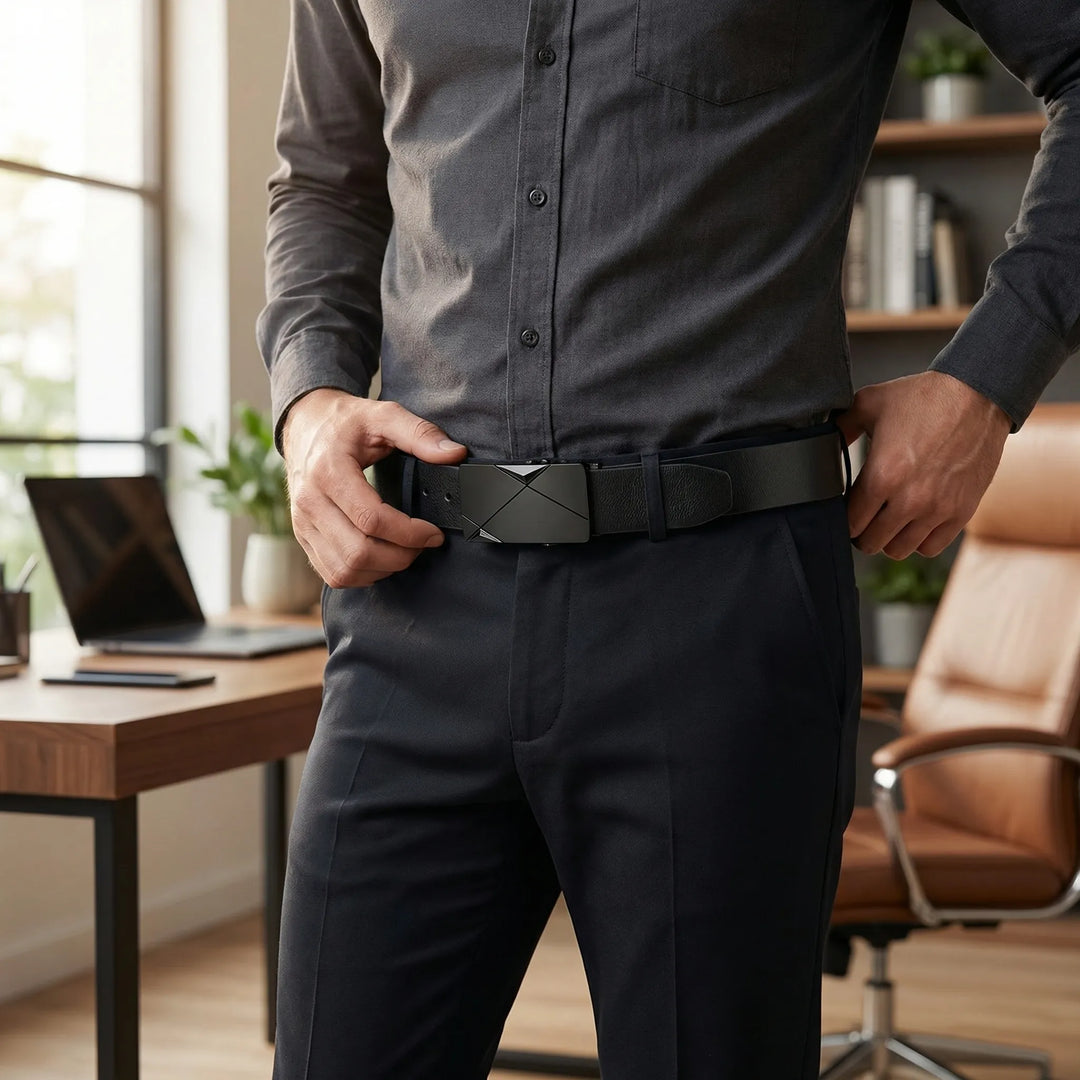 Beltique - Automatikgürtel Mit Modernem Schnalle Decorique.de