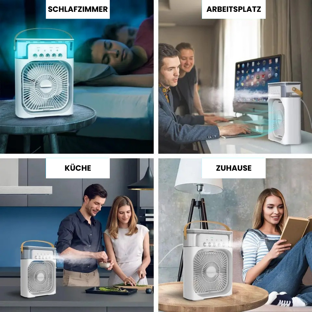 FrostyGo | Wiederaufladbare Kühlung für heiße Tage