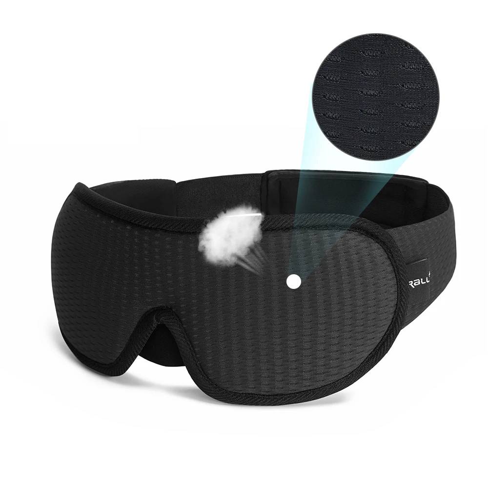 NightShade | 3D Konturierte Schlafmaske aus Memory-Schaum