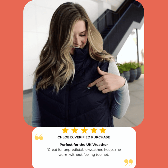 CoreComfort | Leichte Weste – Immer warm, immer aktiv