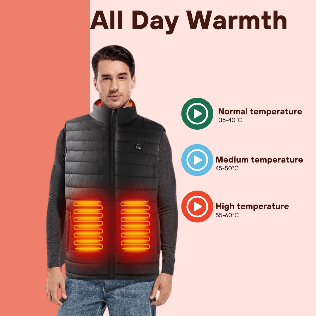 CoreComfort | Leichte Weste – Immer warm, immer aktiv