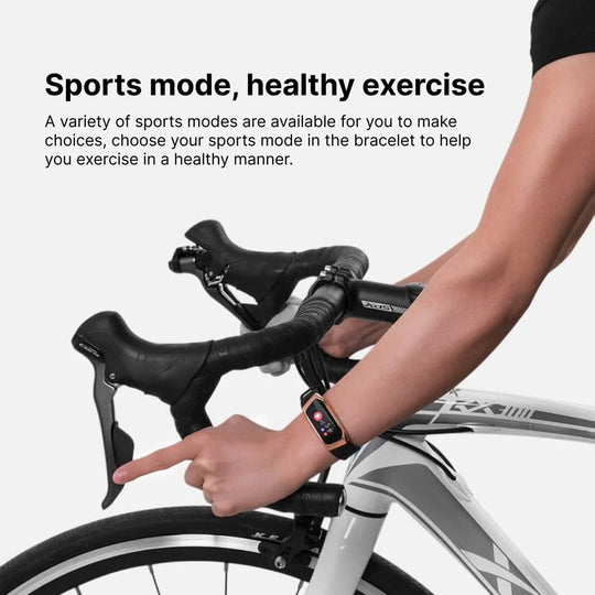 CardioFit | Blutdruck-Smartwatch mit Fitness- & Schlafüberwachung