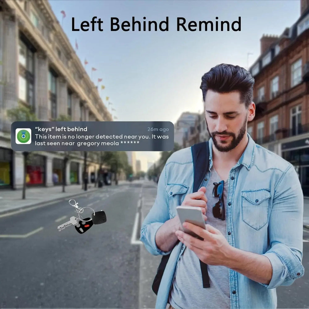 Bluetooth Tracker für iOS mit Lautsprecher und Austauschbarer Batterie – Verlorene Gegenstände Einfach Finden 1